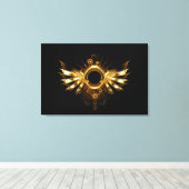 Dampfflügel Leinwanddruck (Insitu (Holzboden))