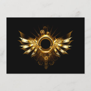 Dampfflügel Menükarte