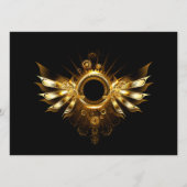 Dampfflügel Menükarte (Vorderseite)