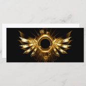 Dampfflügel Menükarte (Vorne/Hinten)