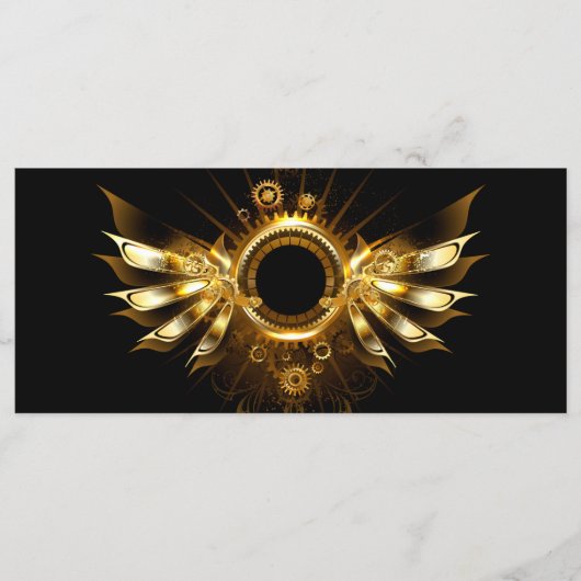 Dampfflügel Menükarte (Vorderseite)