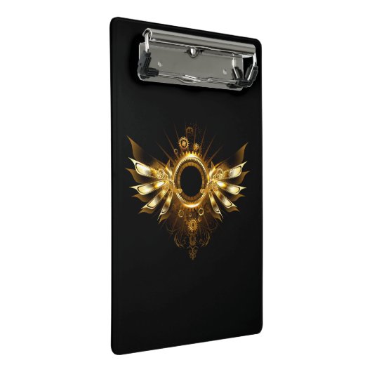 Dampfflügel Mini Klemmbrett (Schrägansicht)