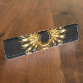 Dampfflügel Namensplakette (Seite)