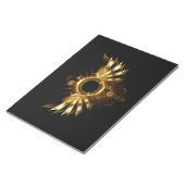 Dampfflügel Notizblock (angewinkelt)