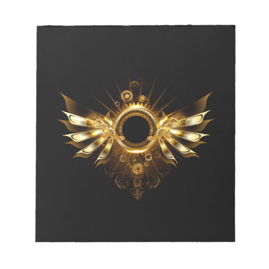 Dampfflügel Notizblock (Vorderseite)