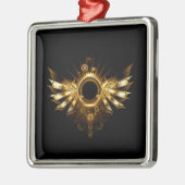 Dampfflügel Ornament Aus Metall (Links)