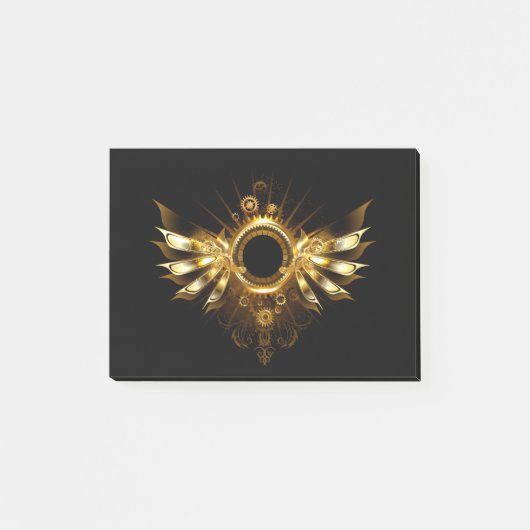 Dampfflügel Post-it Klebezettel (Vorderseite)