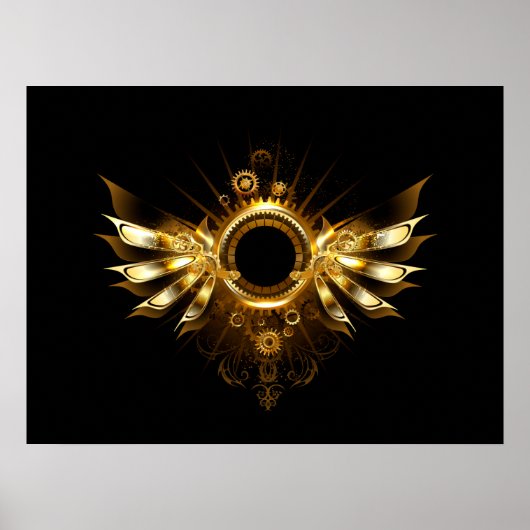 Dampfflügel Poster (Vorne)