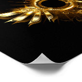 Dampfflügel Poster (Ecke)