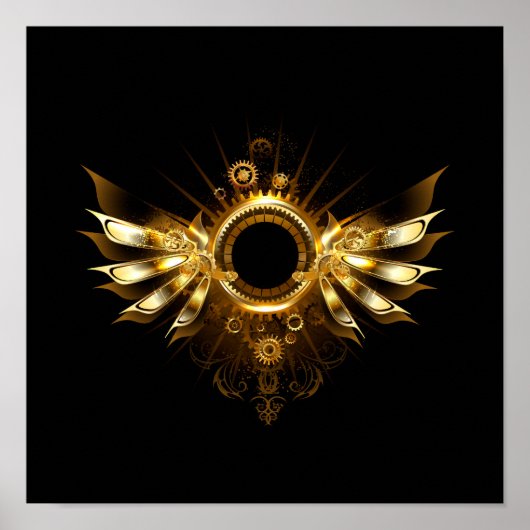 Dampfflügel Poster (Vorne)