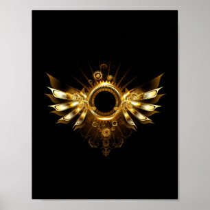Dampfflügel Poster
