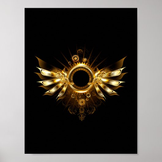 Dampfflügel Poster (Vorne)