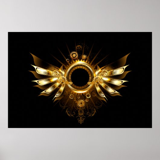 Dampfflügel Poster (Vorne)