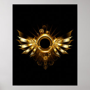 Dampfflügel Poster