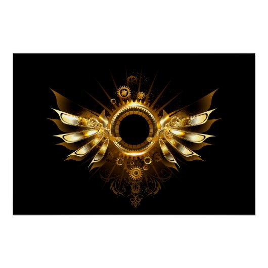 Dampfflügel Poster (Vorderseite)