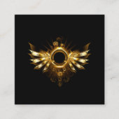 Dampfflügel Quadratische Visitenkarte (Vorderseite)