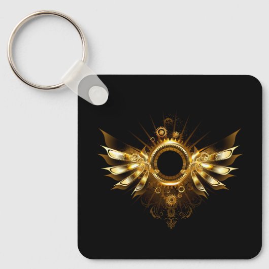 Dampfflügel Schlüsselanhänger (Vorderseite)