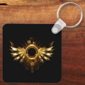 Dampfflügel Schlüsselanhänger (Rückseite)