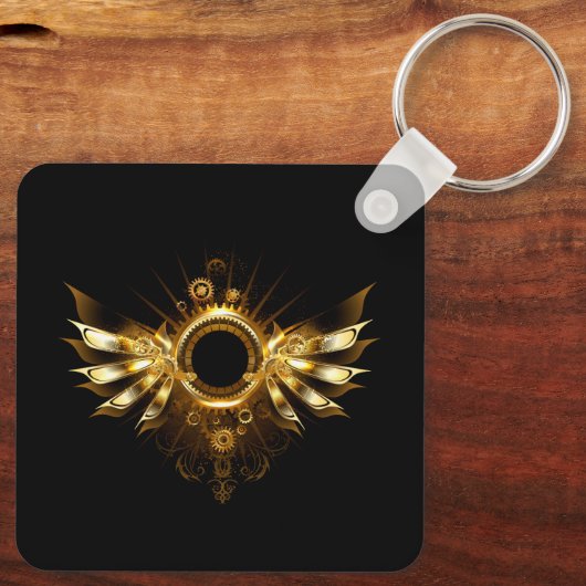 Dampfflügel Schlüsselanhänger (Rückseite)