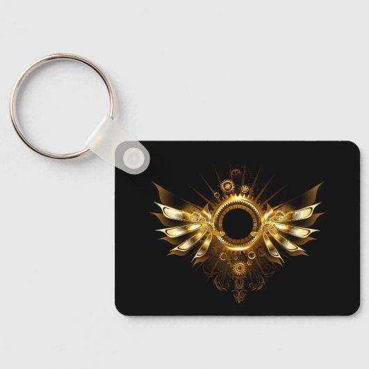 Dampfflügel Schlüsselanhänger (Rückseite)