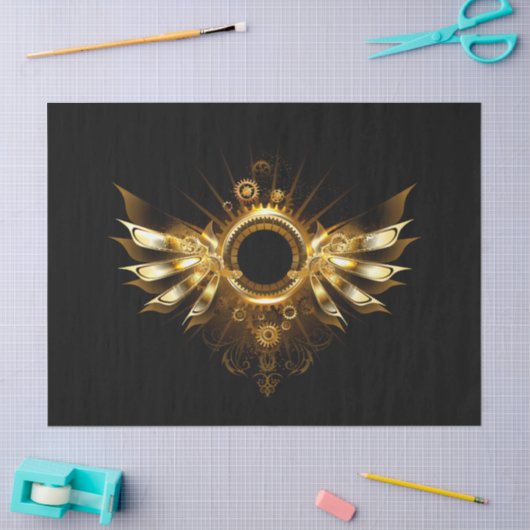 Dampfflügel Seidenpapier (Basteln)