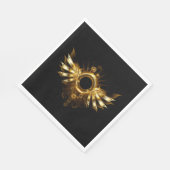 Dampfflügel Serviette (Ecke)