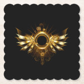 Dampfflügel Untersetzer (Vorderseite)