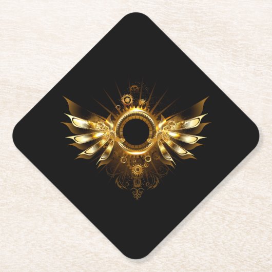 Dampfflügel Untersetzer (Vorderseite)