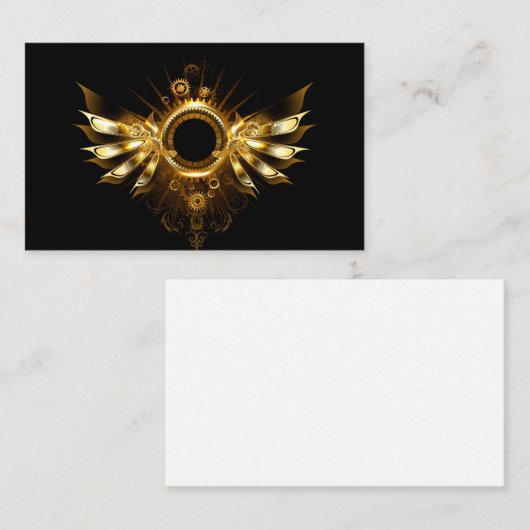 Dampfflügel Visitenkarte (Vorne/Hinten)