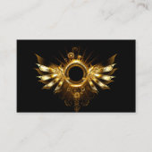 Dampfflügel Visitenkarte (Vorderseite)