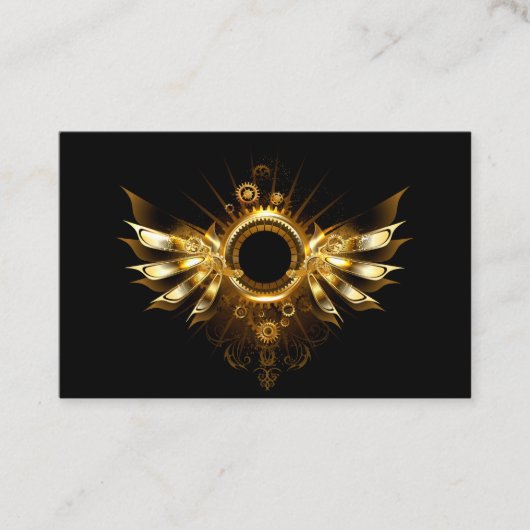 Dampfflügel Visitenkarte (Vorderseite)