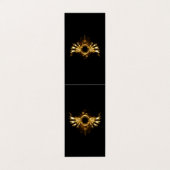 Dampfflügel Visitenkarten (Außenseite Aufgefaltet)