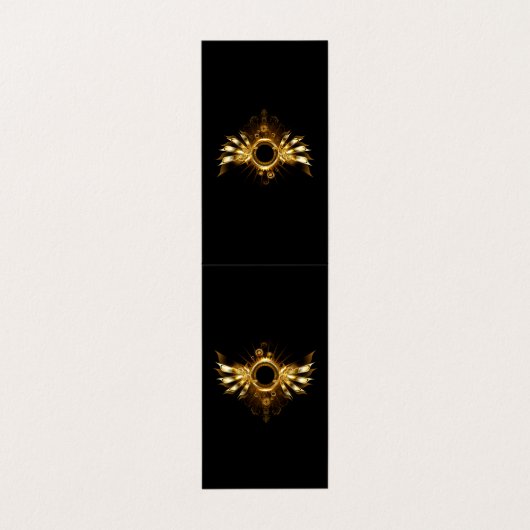 Dampfflügel Visitenkarten (Außenseite Aufgefaltet)