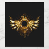 Dampfflügel Weinetikett (Einzelnes Label)