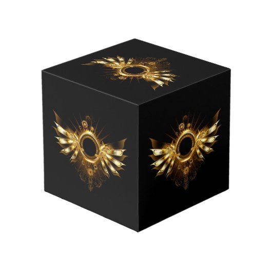 Dampfflügel Würfel (Rückseite Schrägansicht)