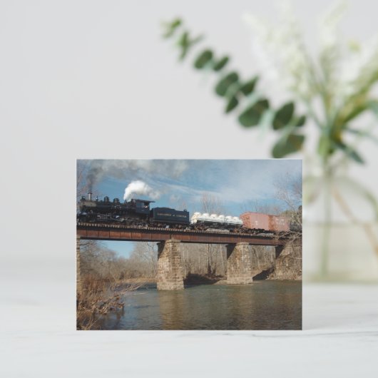 Dampffrachttrester 1 postkarte (Stehend Vorderseite)