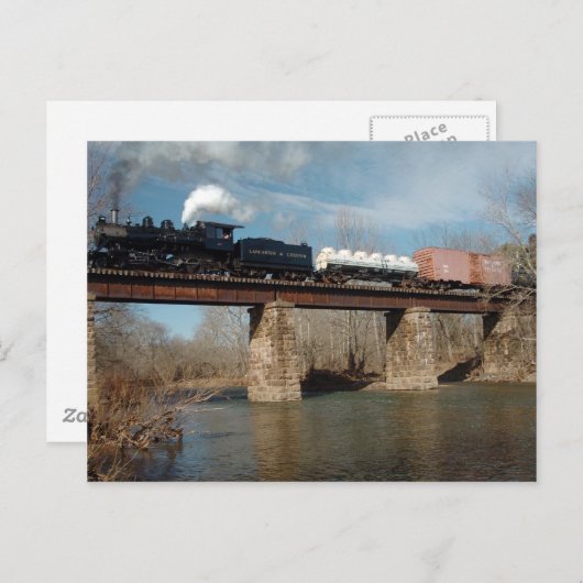 Dampffrachttrester 1 postkarte (Vorne/Hinten)