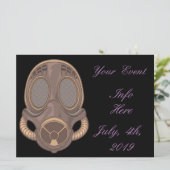 Dampfgasmaske Thunder_Cove (Stehend Vorderseite)