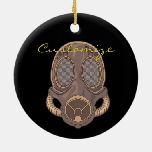 Dampfgasmasken Thunder_Cove Keramik Ornament (Hinten)