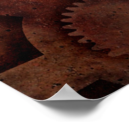 Dampfgetriebe Poster (Ecke)