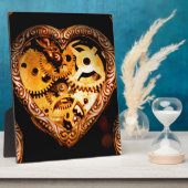 Dampfherz Fotoplatte (Seite)