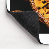 Dampfherz Mousepad (Ecke)