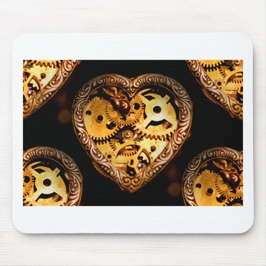 Dampfherz Mousepad (Vorne)