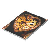 Dampfherz Notizblock (Rotiert)