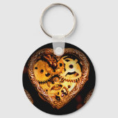 Dampfherz Schlüsselanhänger (Vorderseite)