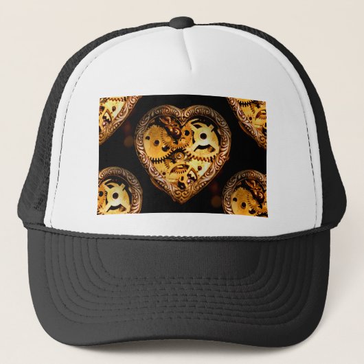 Dampfherz Truckerkappe (Vorderseite)
