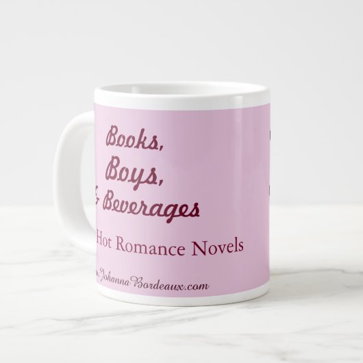 DAMPFIG! Riesige Liebe-Tasse Jumbo-Tasse (Vorderseite Links)