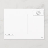 Dampfiger Valentinsgruß Feiertagspostkarte (Rückseite)