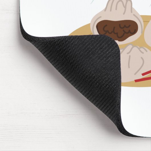 Dampfiges Dim Sum Mousepad (Ecke)