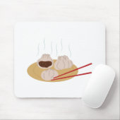 Dampfiges Dim Sum Mousepad (Mit Mouse)